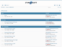 Tablet Screenshot of forum.stimulsoft.com
